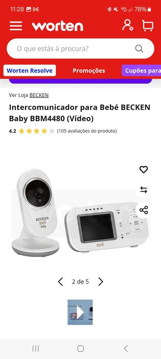 Intercomunicador Becken baby