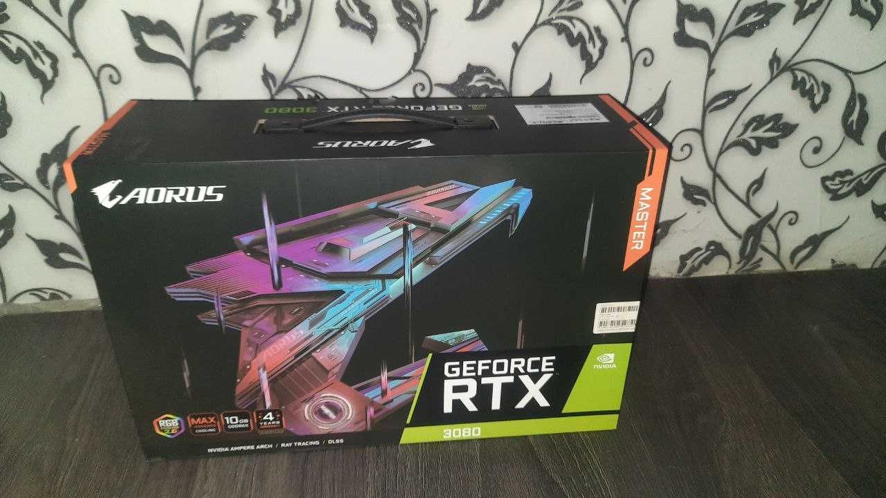 Gigabyte AORUS GeForce RTX™ 3080 MASTER 10G (rev. 2.0)