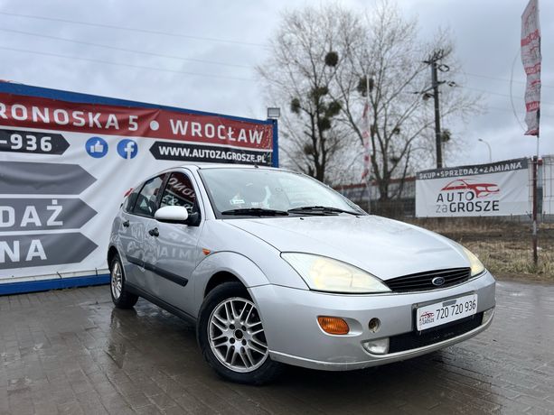 Ford focus 1.8 TDDI//Alufelgi//Elektryka//Klimatyzacja//Zamiana