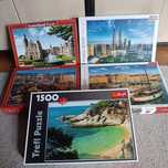 Zestaw puzzle 1500/2000 elementów