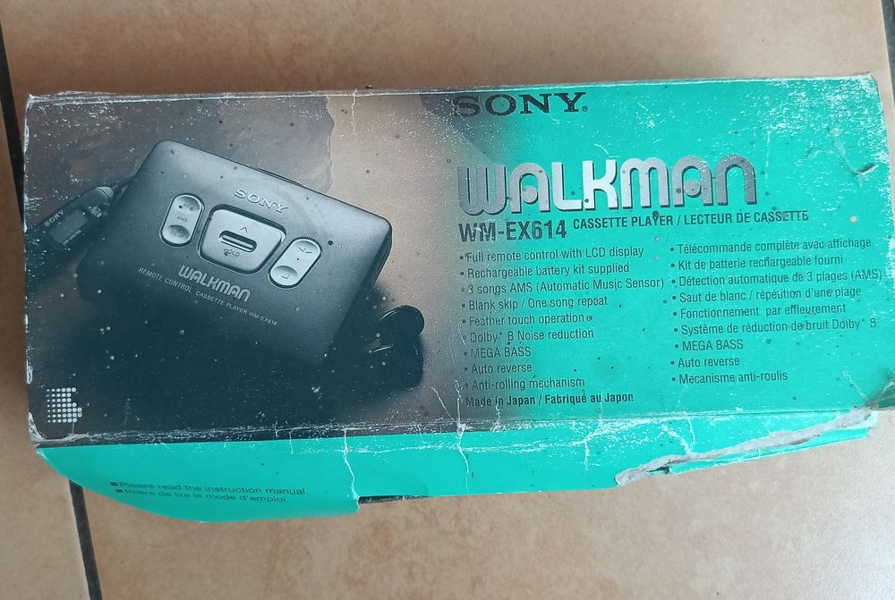 Walkman Sony uszkodzony