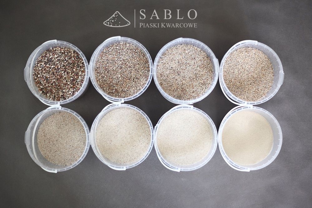 Piasek kwarcowy do żywic / piaskowania 20 kg