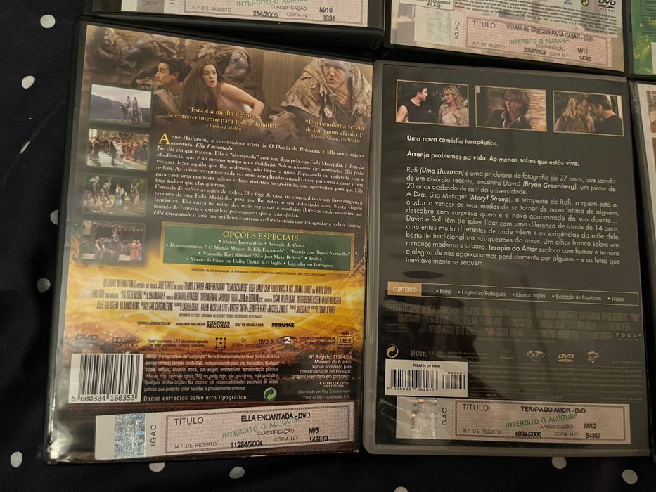 Lote 10 DVDs Caça-Fantasmas II Bad Santa, Perseguindo Amy Matadoras