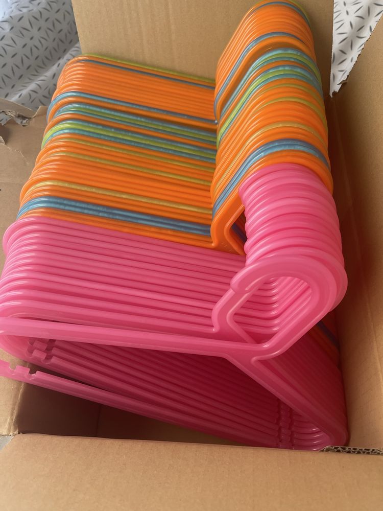 Wieszaki Ikea Kolorwe 50 szt
