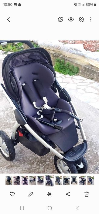 Carrinho de bebe completo