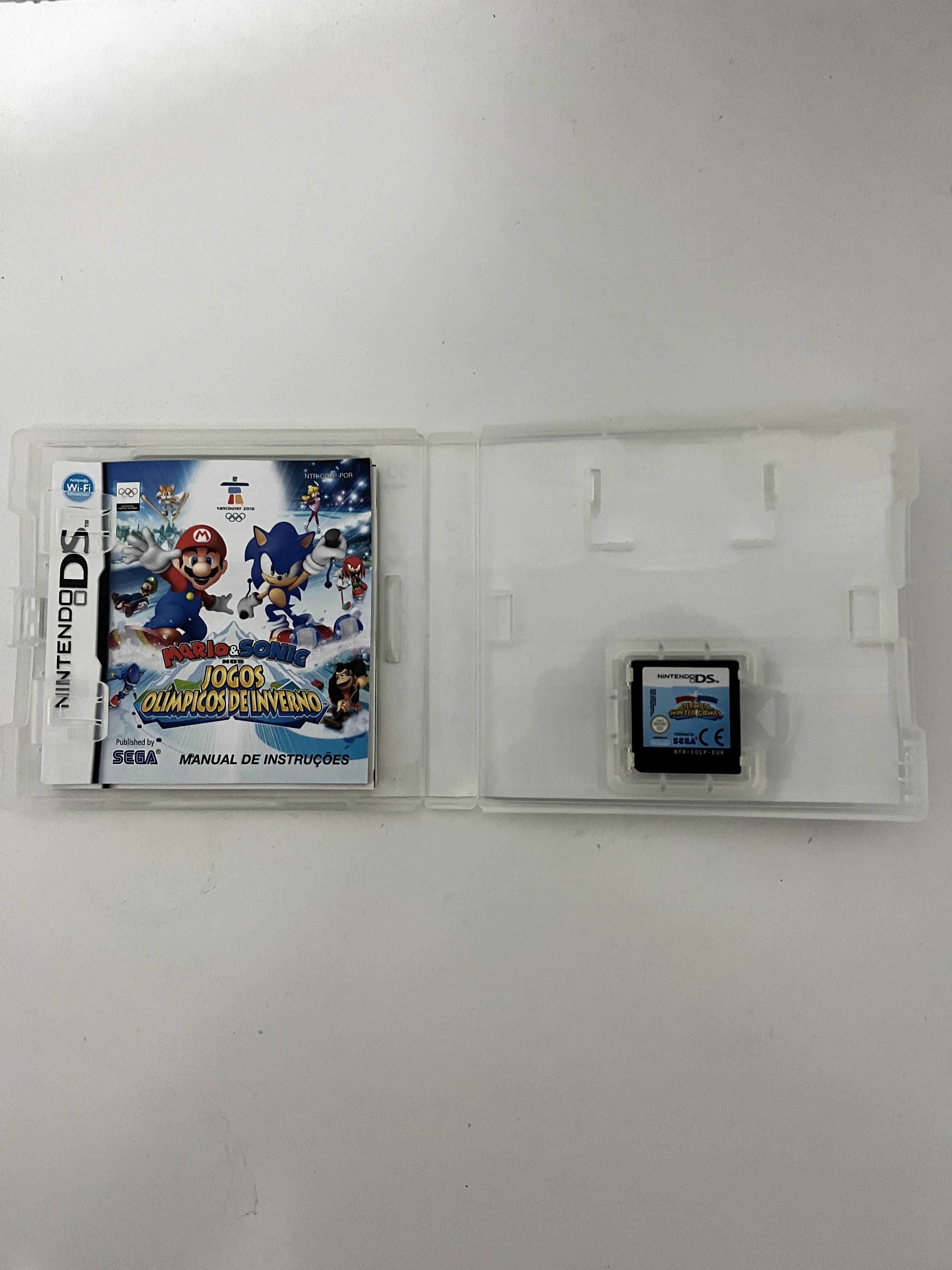 Mario e Sonic nos Jogos Olimpicos de Inverno - Nintendo DS