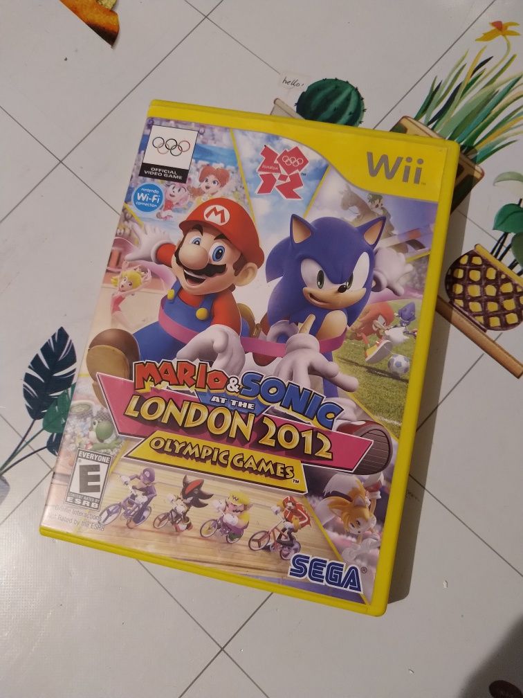 Nintendo Wii Mario &Sonic pudełko