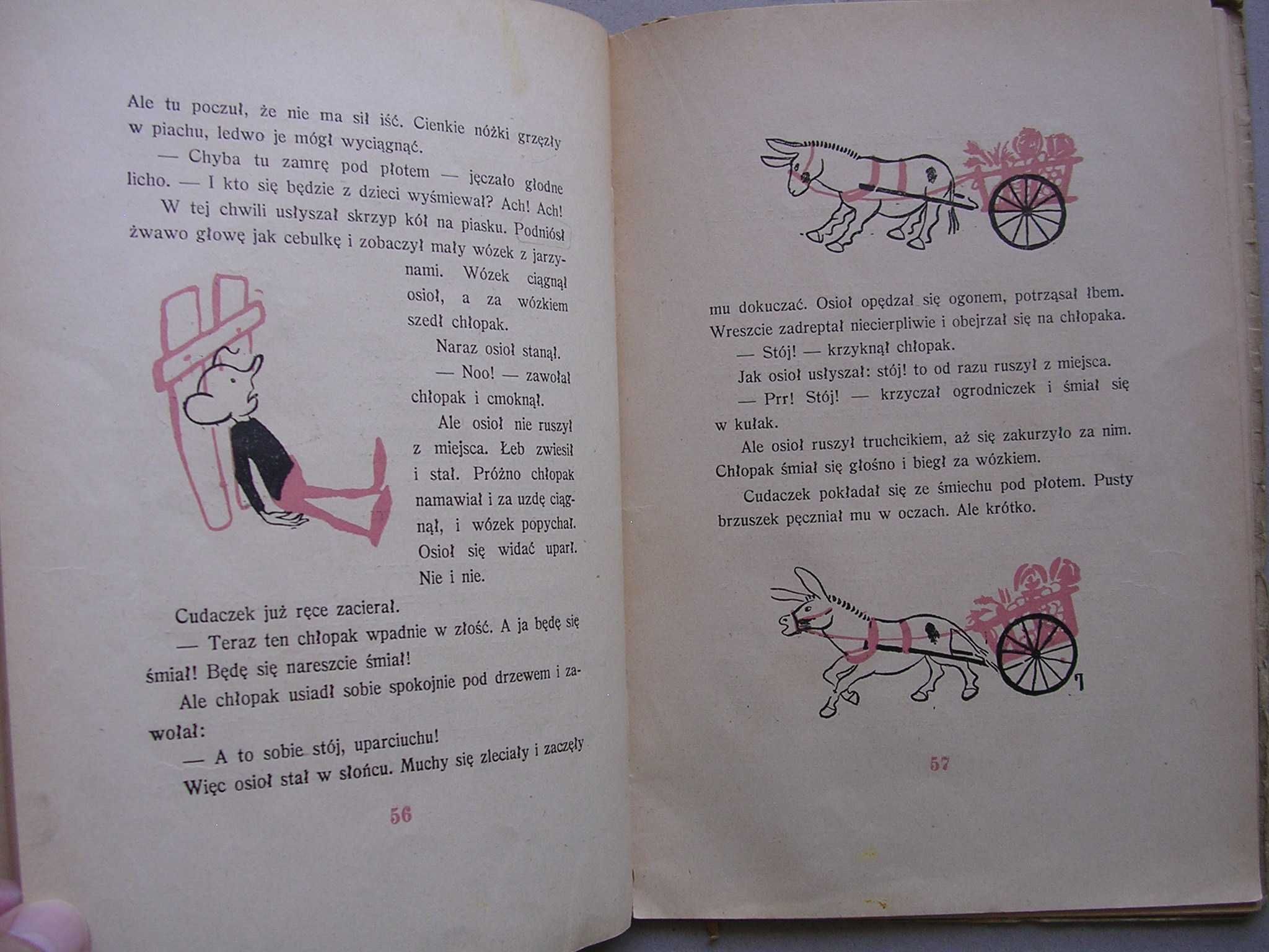 Stara bajka z prl - u Cudaczek wyśmiewaczek z 1947 rok stara zabawka
