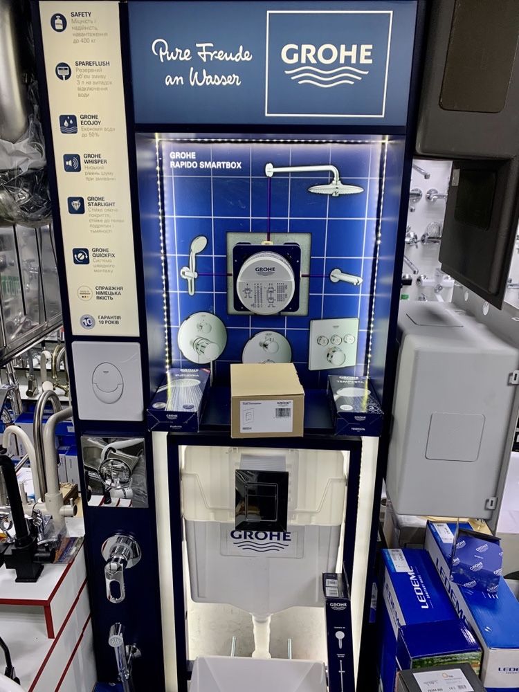 Инсталяции grohe geberit volle