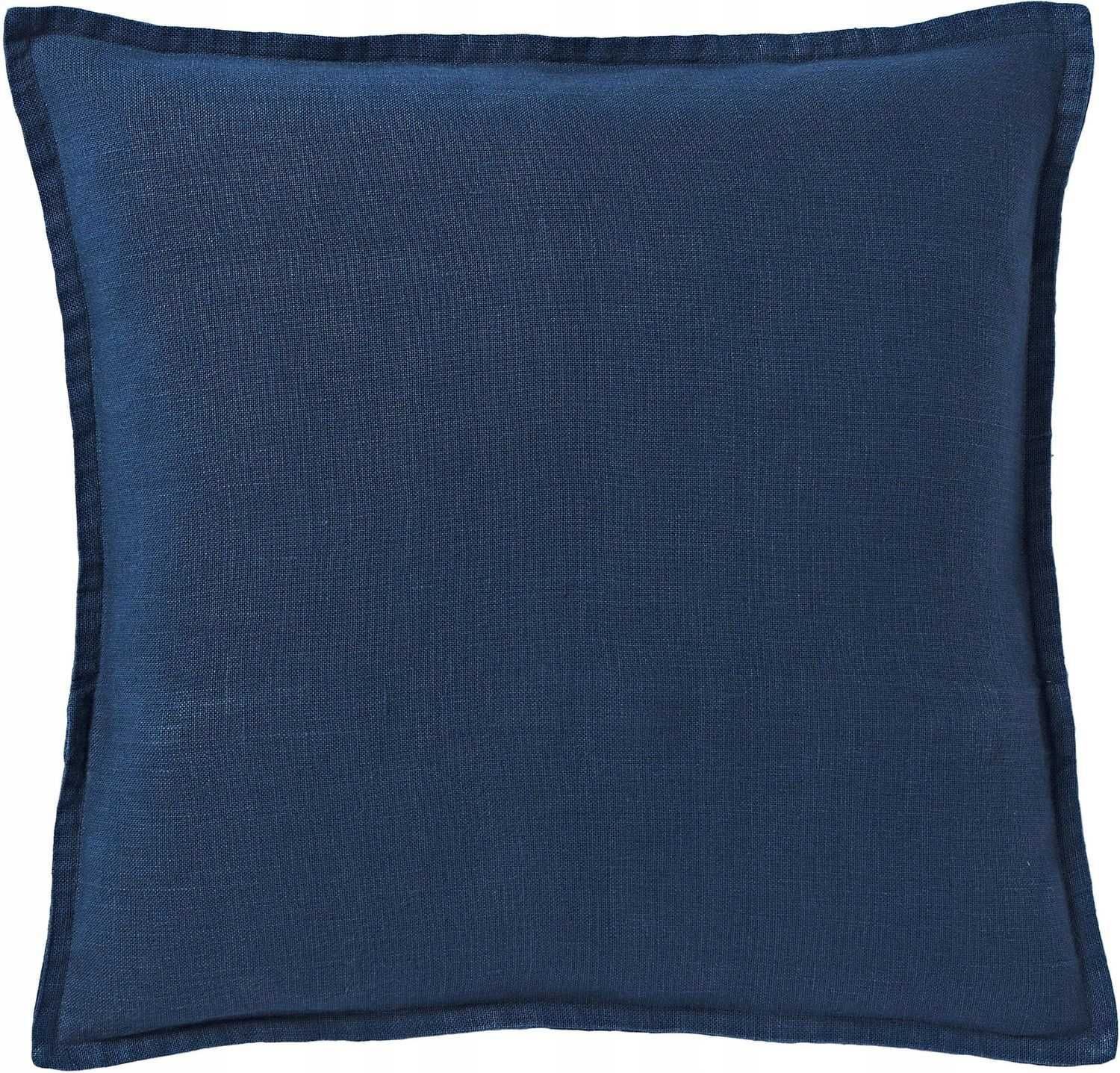 Poszewka dekoracyjna Westwing Lanya marineblau 40 x 40cm