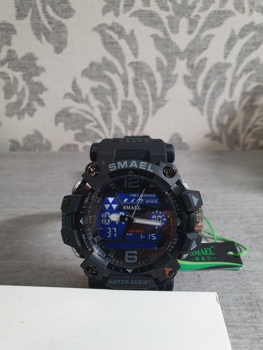 Новые часы smael с цифровым табло