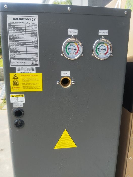 Pompa ciepła Blaupunkt  R32. 10kW