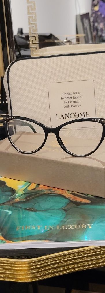 Okulary versace Unikat kocie oko - OBŁĘDNE