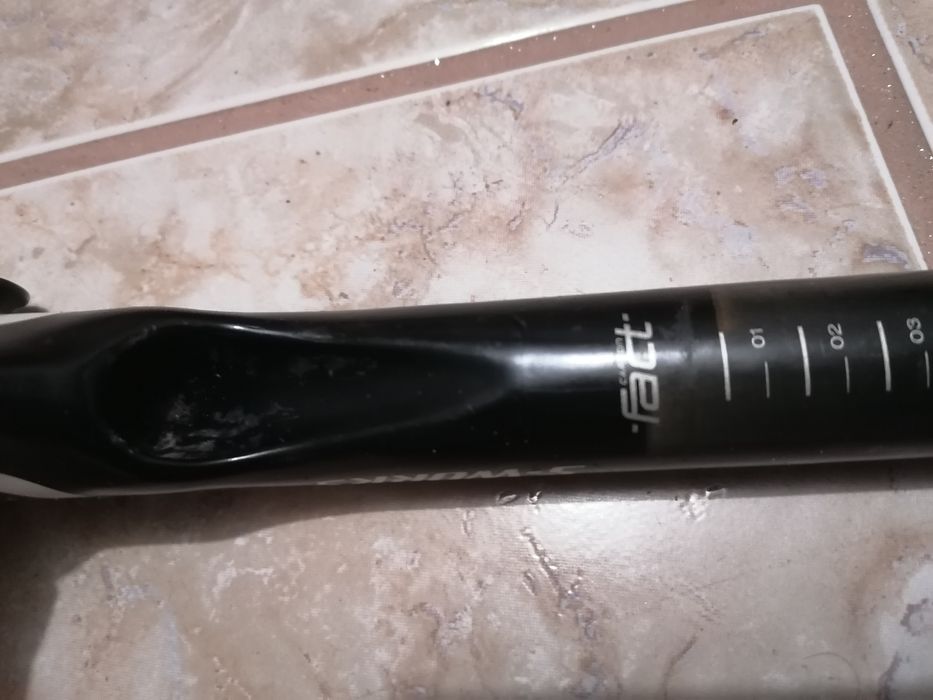 Espigao selim carbono