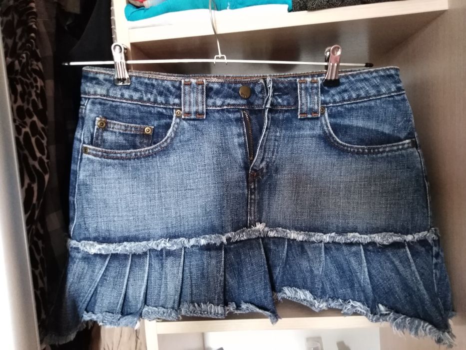 Юбочки джинсовые.