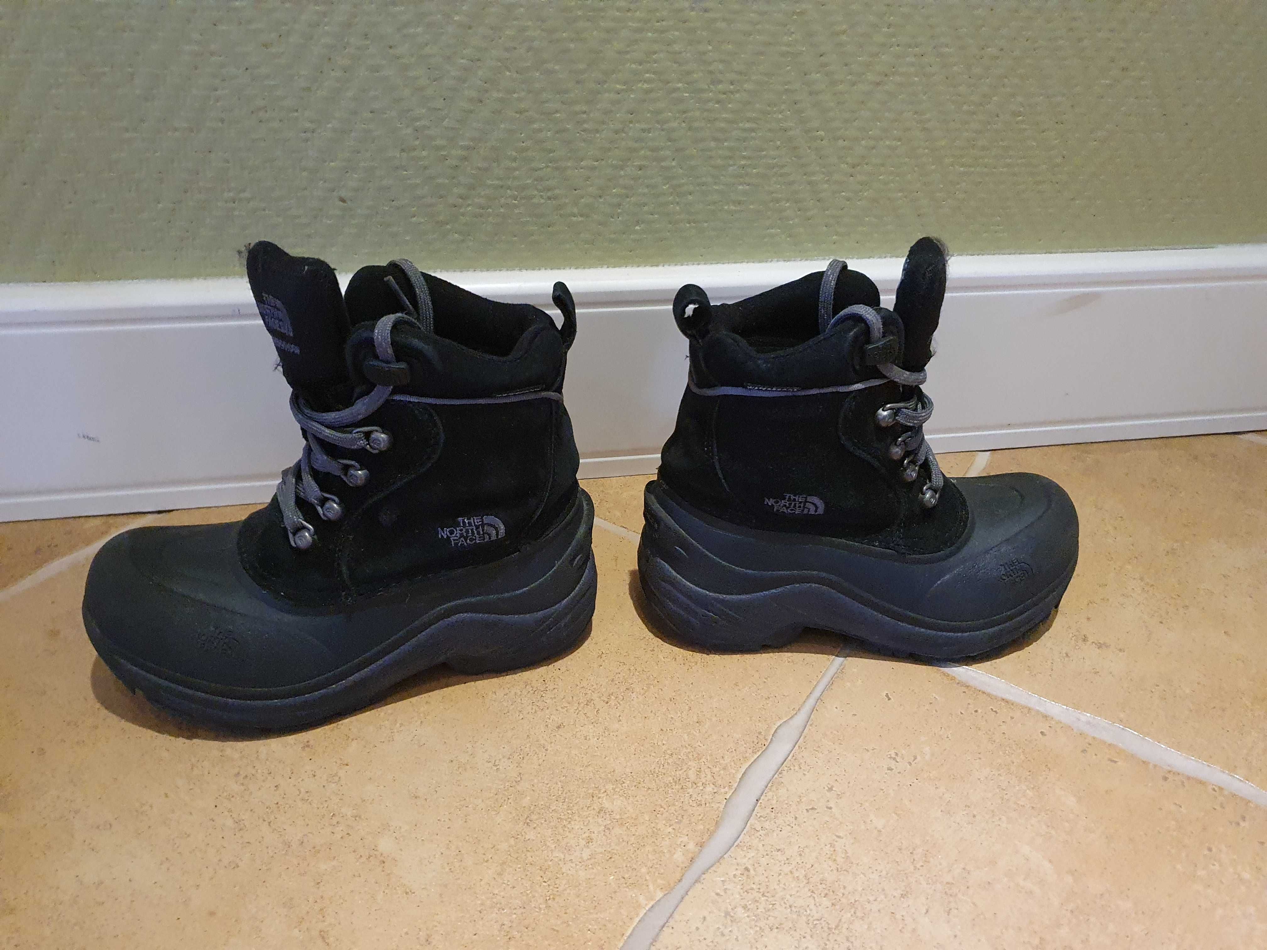 Śniegowce North Face 31, dł. wkładki 19cm - stan bdb, przesyłka OLX