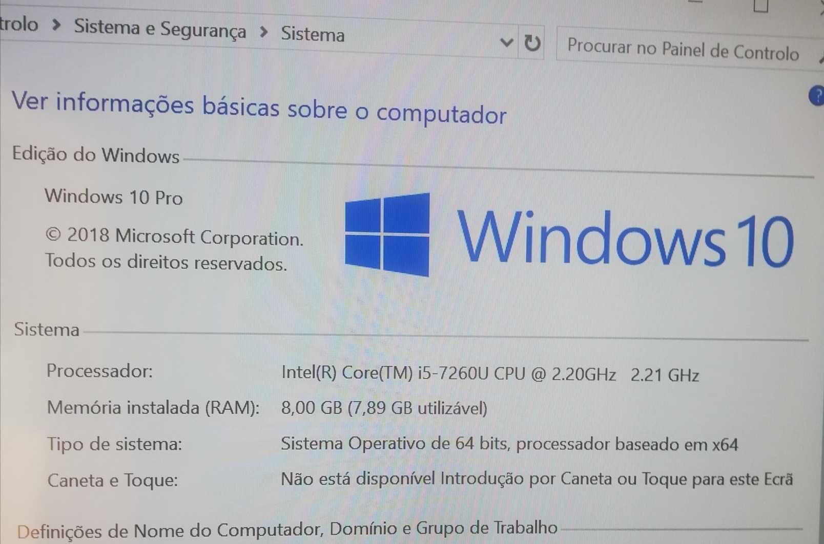 Computador Nuc Intel i5