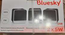 Wieża micro Bluesky BTM302- NOWA!