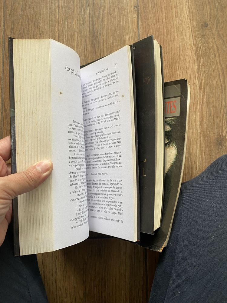 Tres livros de Thomas Harris