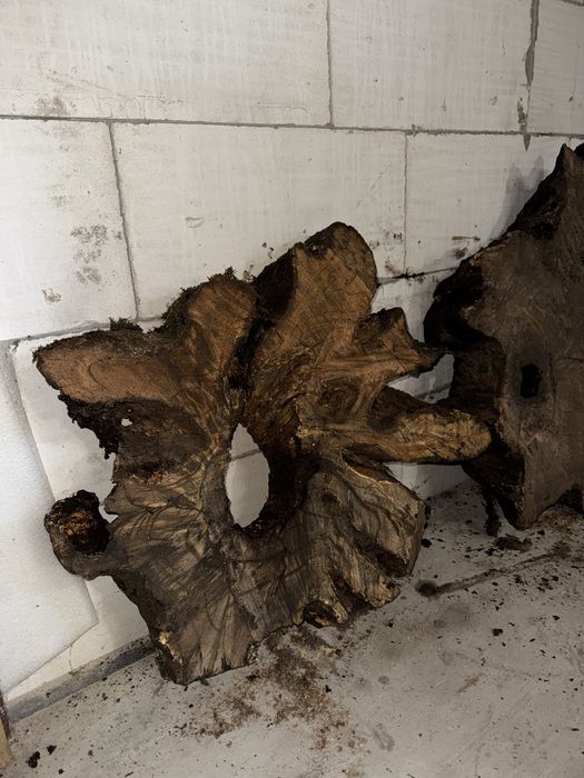 Круглий слеб, суцільний дубовий слеб, стіл, стільниця з масиву дуба