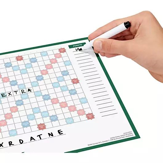 Mattel Scrabble Bitwa na słowa, Gra towarzyska planszowa rodzinna DE