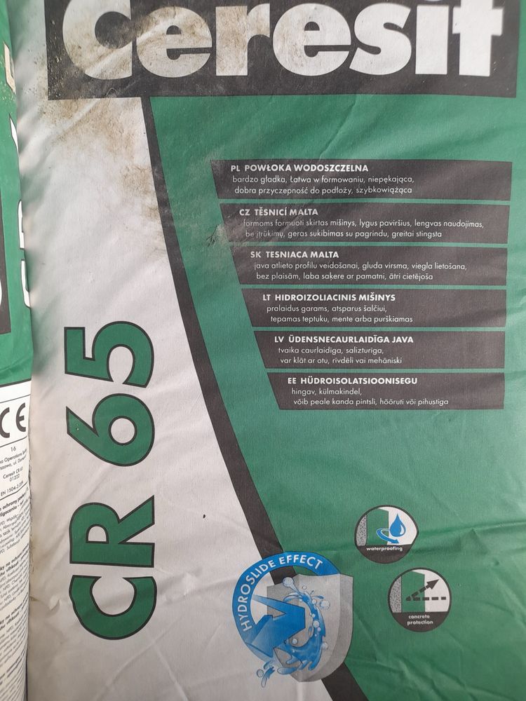 Ceresit CR 65 do hydroizolacji 10 worków