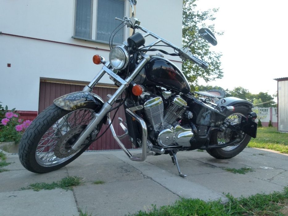 honda VT 600 Gmol,gmole Stelaż szyba