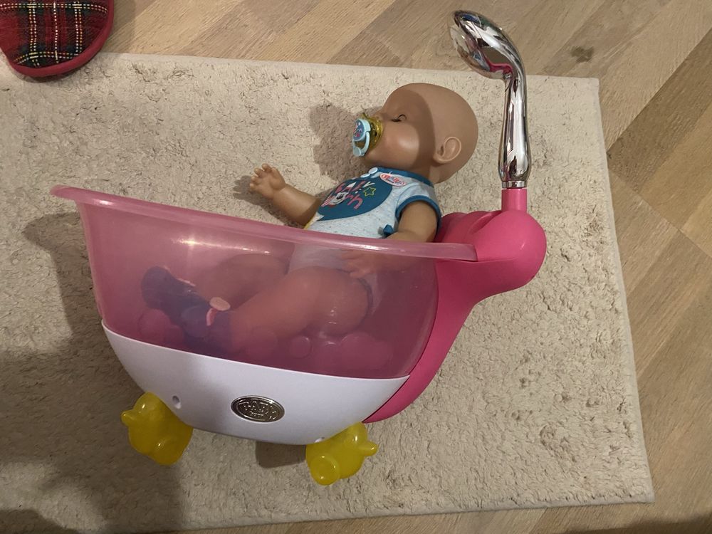 Ванна для беби бьорна+лялька