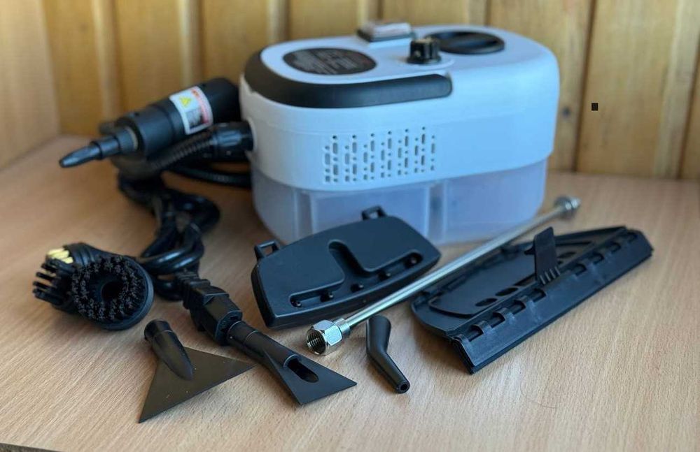 Мощный отпариватель пароочиститель дезинфектор 2500 w пароочисник