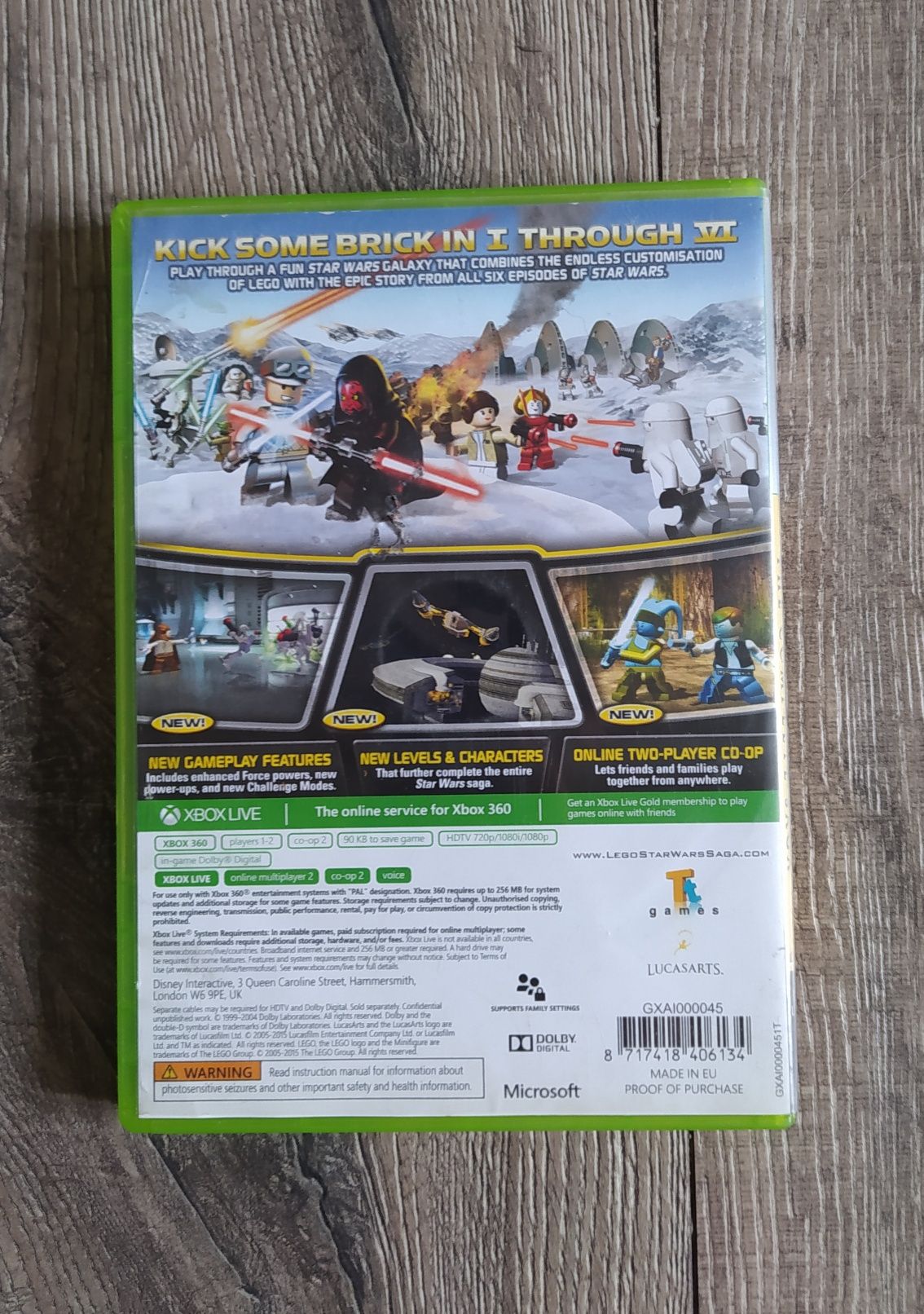 Gra Xbox 360 Lego Star Wars The Complete Saga