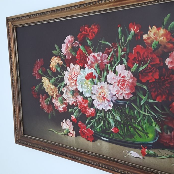 Przedwojenny oleodruk Wyjątkowo piękny !!