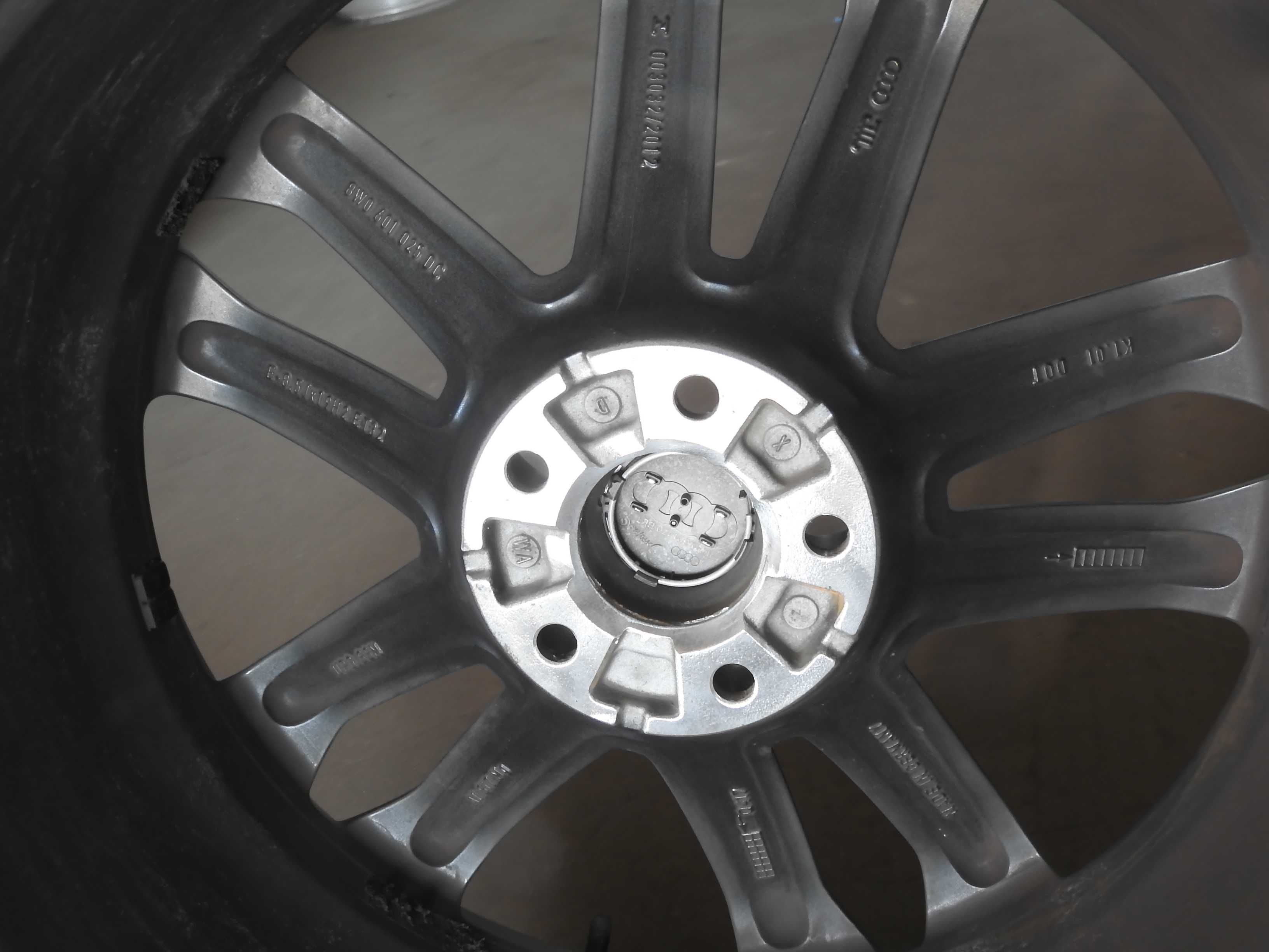 4xAlufelgi AUDI SPORT 19'' 5x112 8,5J ET32 8W0 Stan BDB