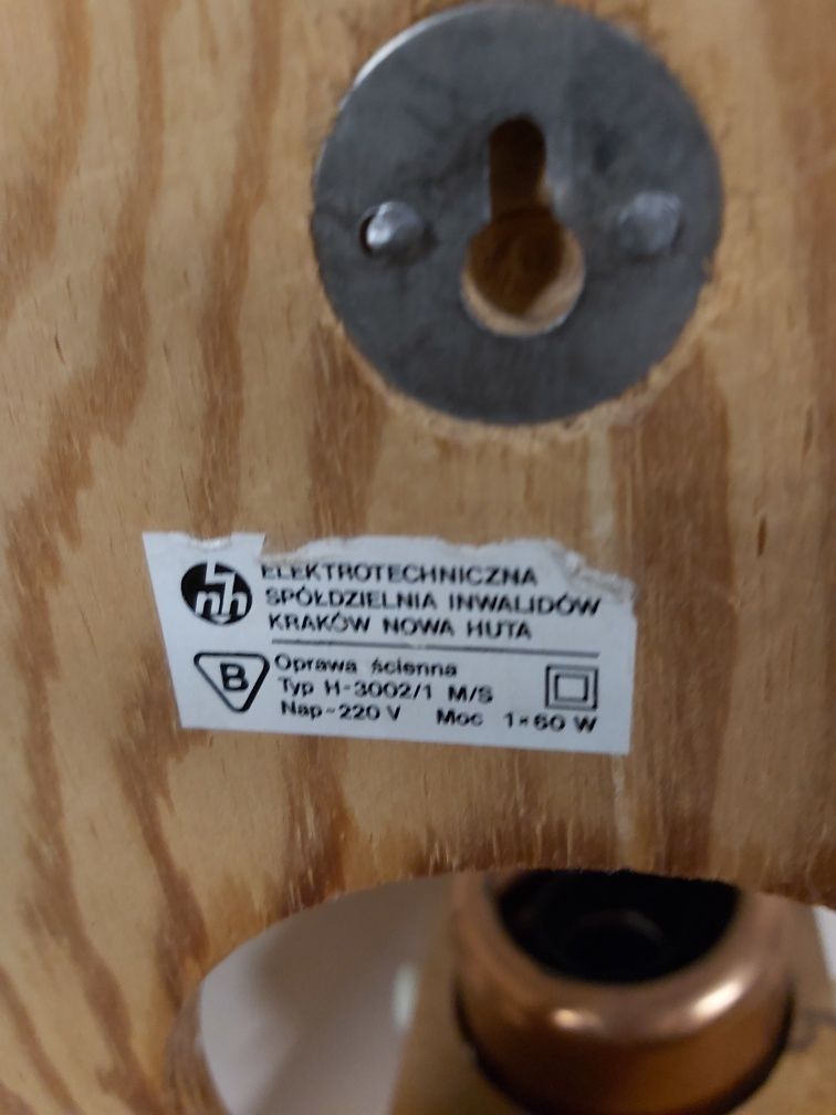 Oprawa ścienna kinkiet ESI Kraków