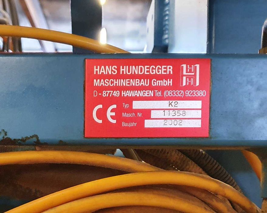 Linia ciesielska CNC Hundegger K2 + BHF ( frezarka do bala )