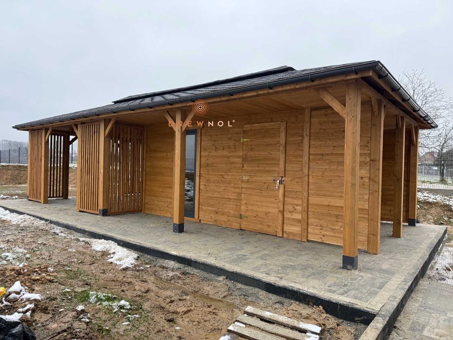 Domek narzędziowy / domek 3w1 / letniskowy  / altana / domki / 9x4