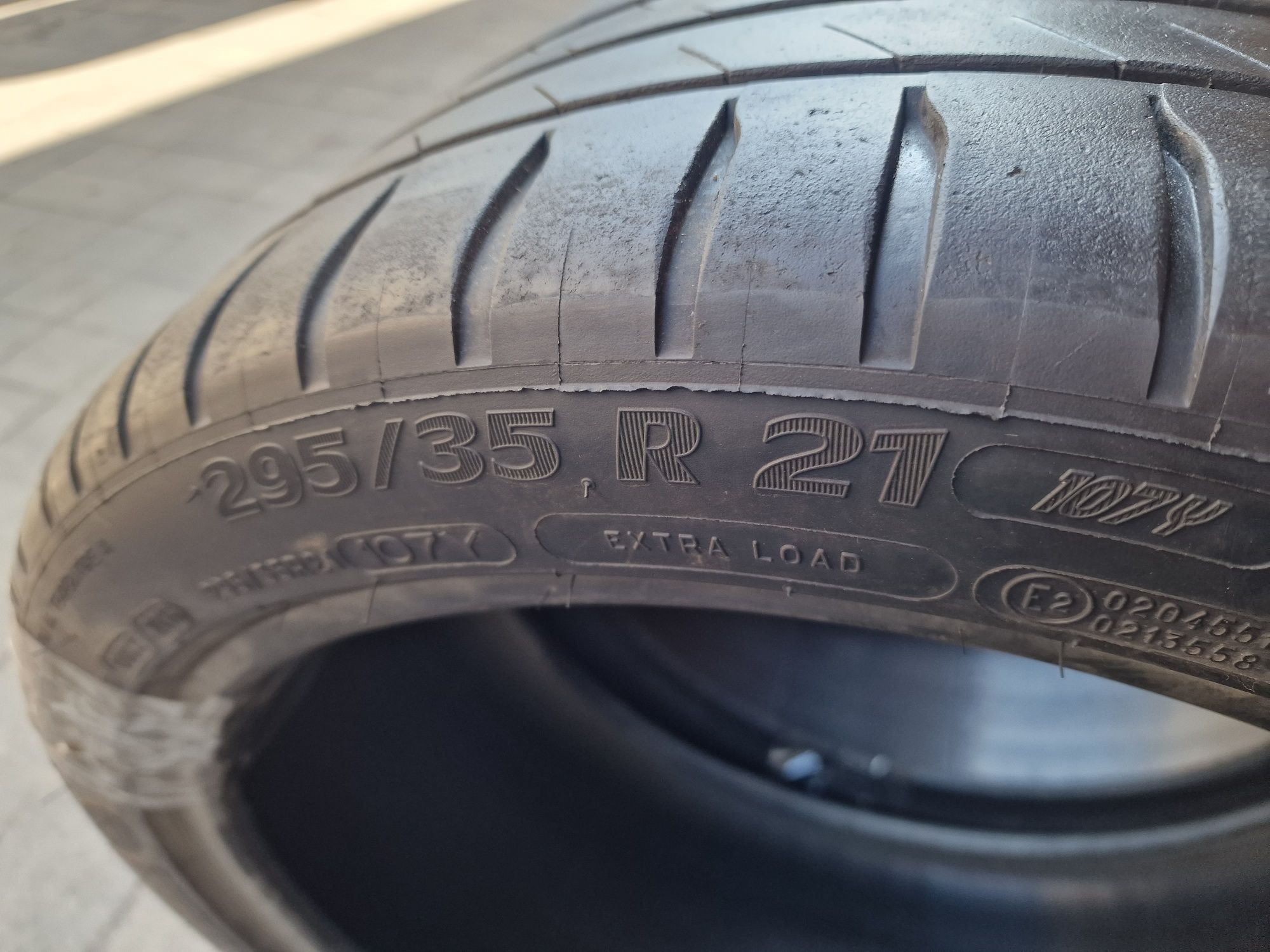 Пара летних шин 295/35 R21 Michelin latitude Sport 3