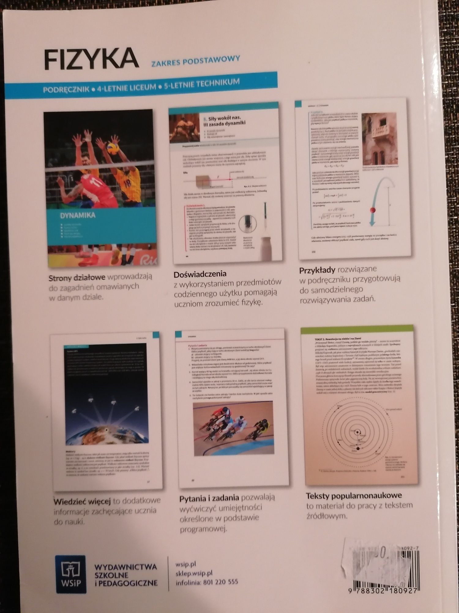 Fizyka 1 podręcznik liceum,technikum, zakres podstawowy