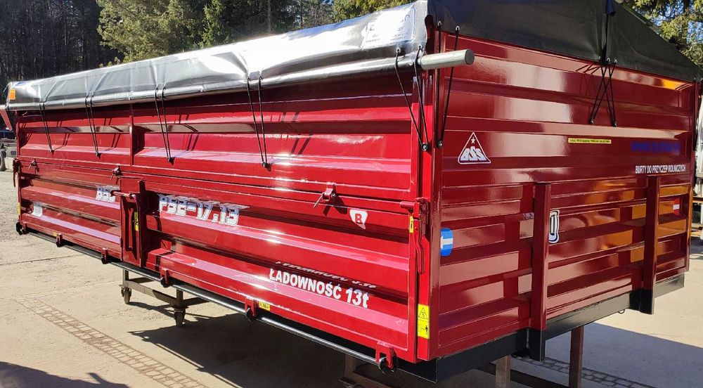 Burty do przyczepy D47 - Blacha 2mm - Szybki transport - Mocne BURTY