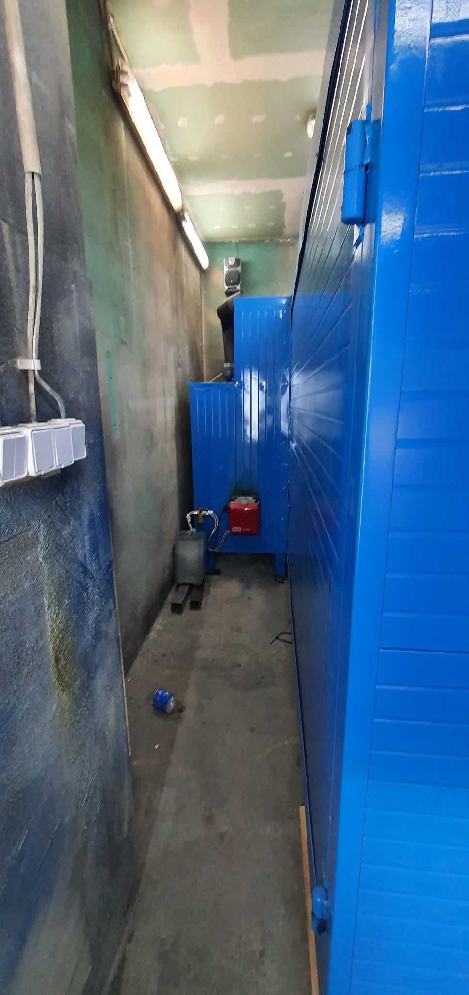 Piec do polimeryzacji farb proszkowych 7m x 1,5m x2.2m olejowy