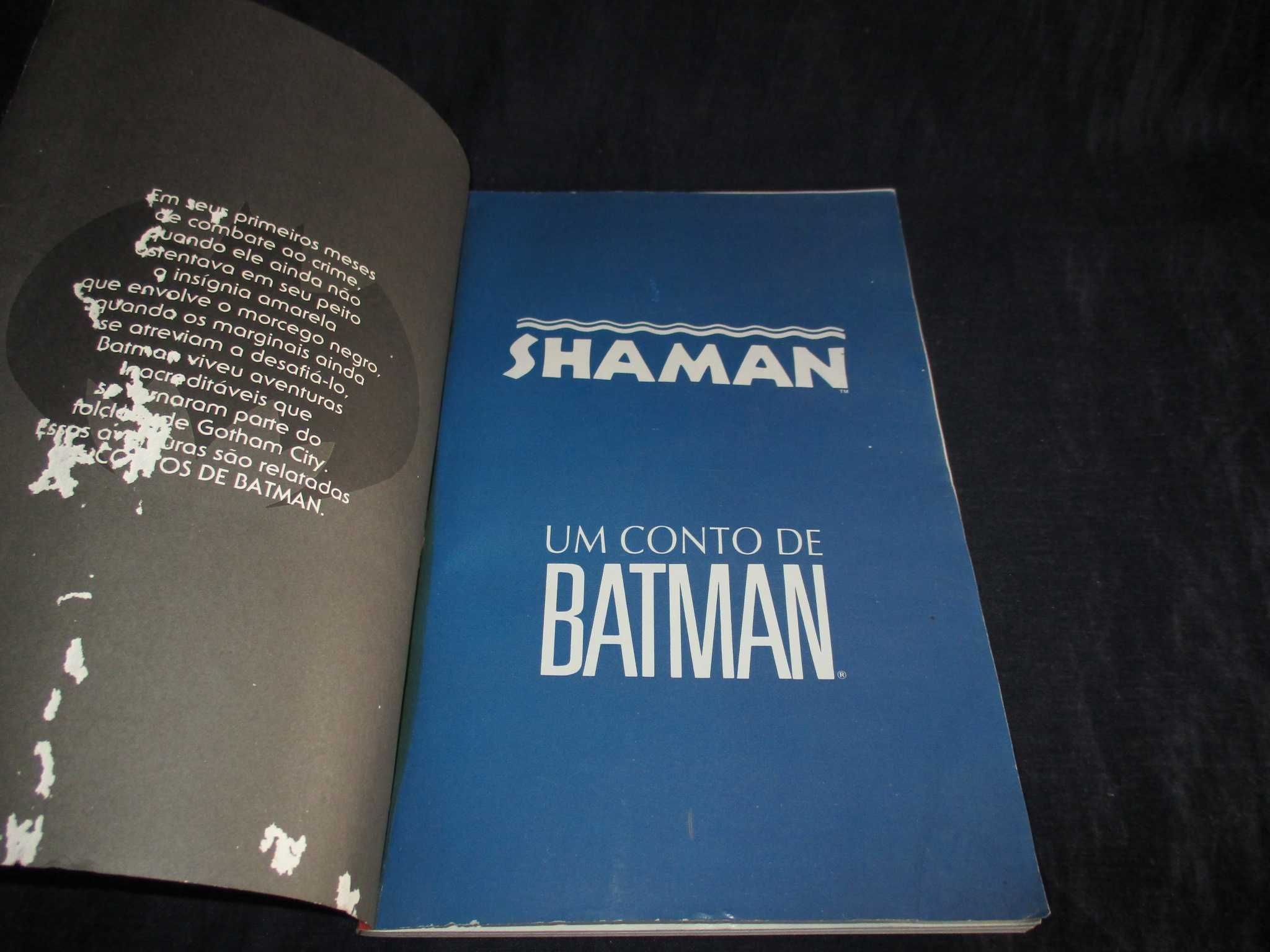 Livro Um Conto de Batman Shaman Abril