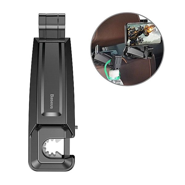 Baseus backseat vehicle holder wieszak samochodowy uchwyt na telefon 4