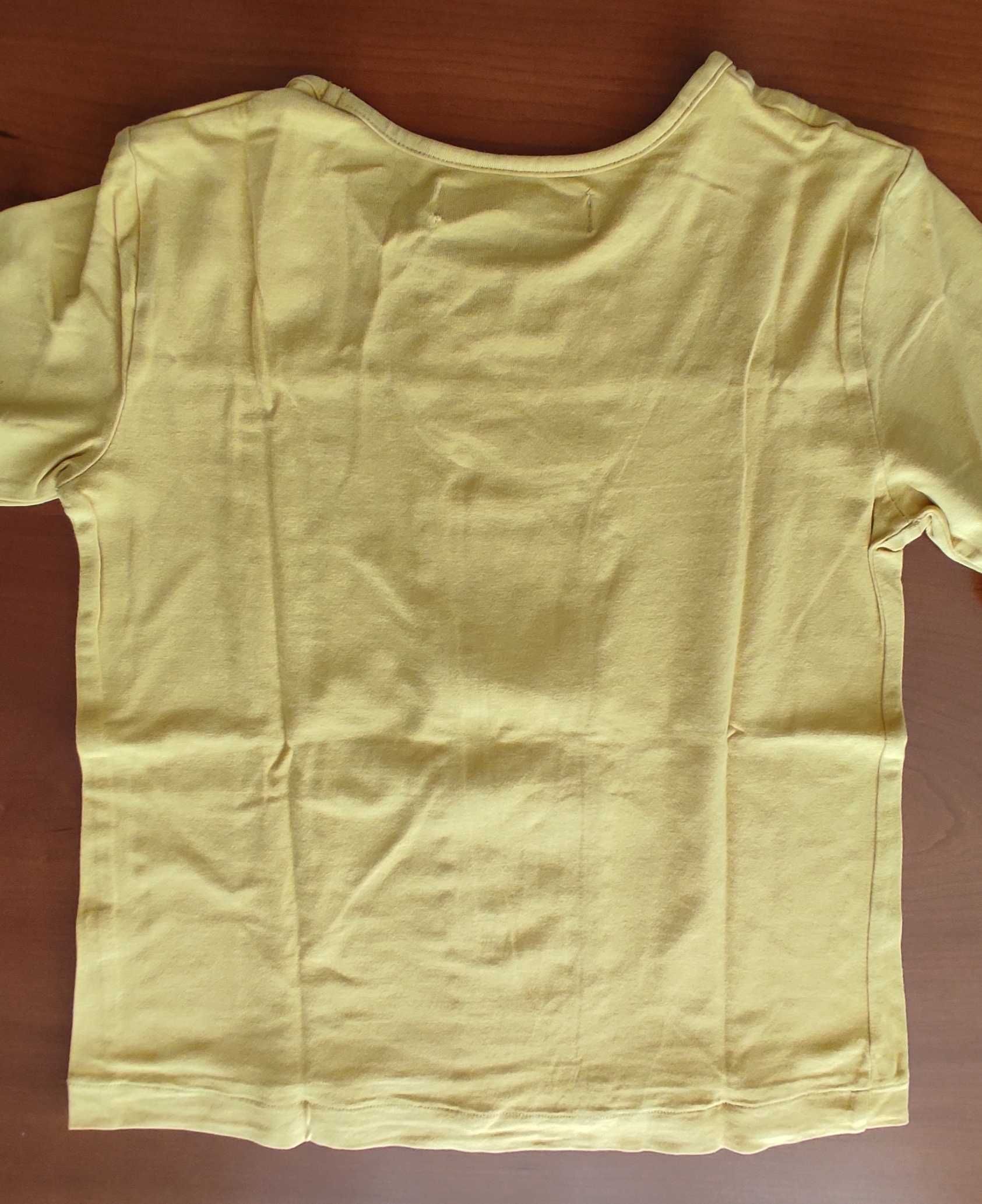 Sweet shirt amarelo torrado para menina 7/8 anos da Zara