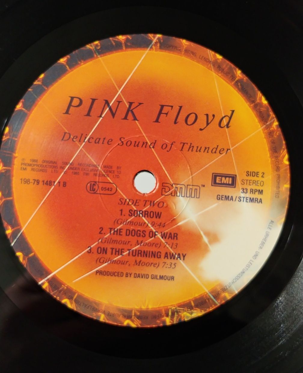 Pink Floyd - Delicate Sound Of Thunder. 1988r.
