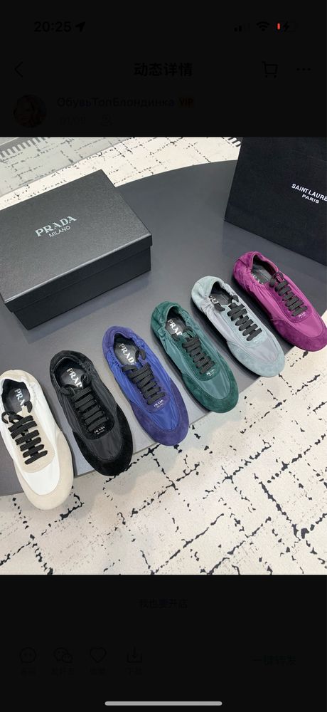 Найтрендовіші кеди Prada 2025 розмір 37, 38