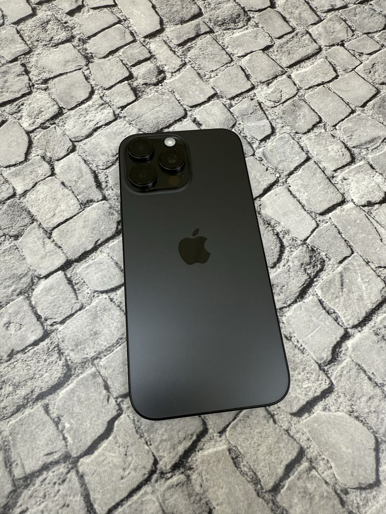 New Iphone 16 Pro Max 256gb neverlock Black Titanium Global 1220$