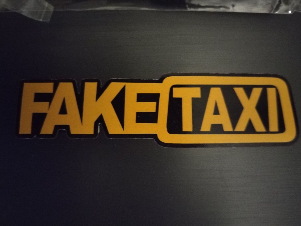 Autocolante - sticker - fake taxi