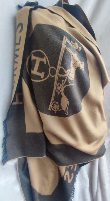 Шарф Hermes кашемир