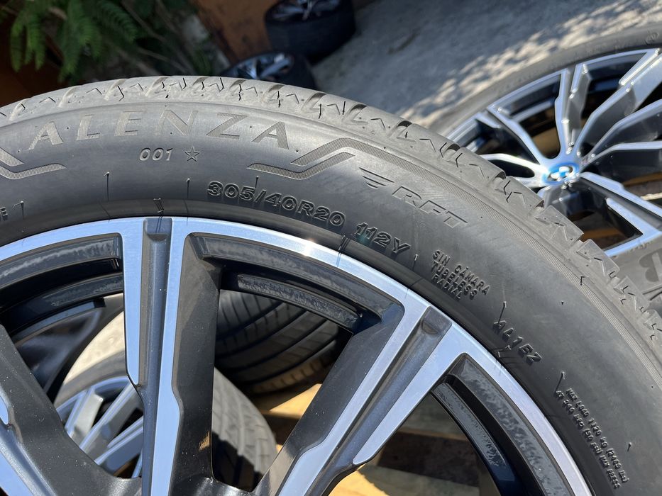 5х112 r20 BMW X5 X6 G05 G06 Диски с шинами Разноширокие