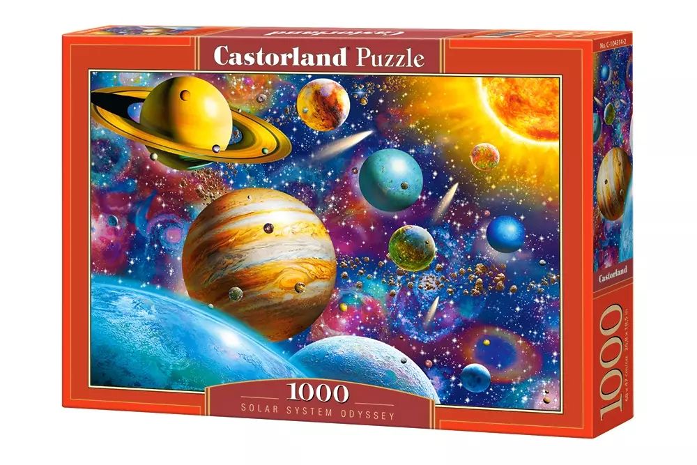 Puzzle 1000 elementów. Odyssey, układ słoneczny. Castorland