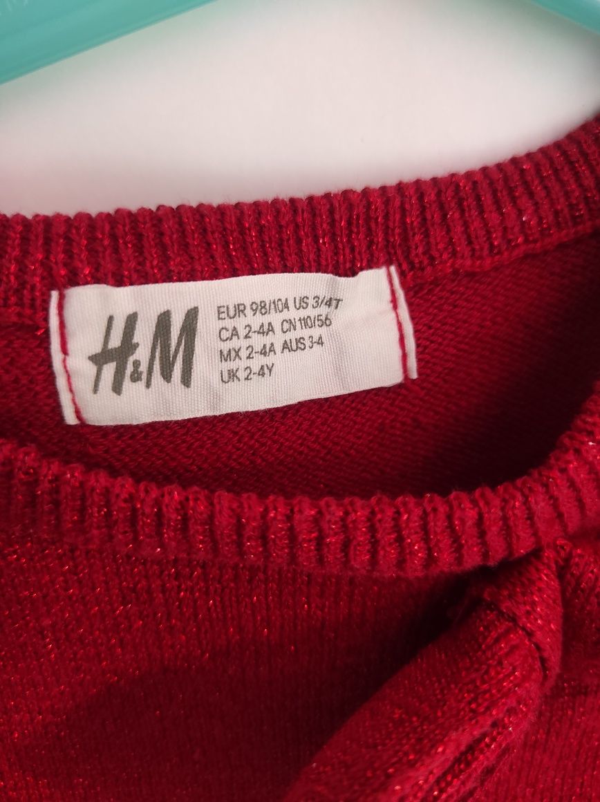 Sukienka H&M rozmiar 98/104